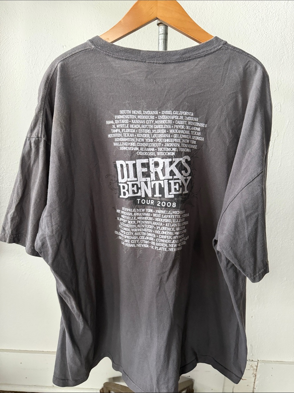 Dierks Bentley 2008 Tour Shirt Size XXL - Picture 3 of 3